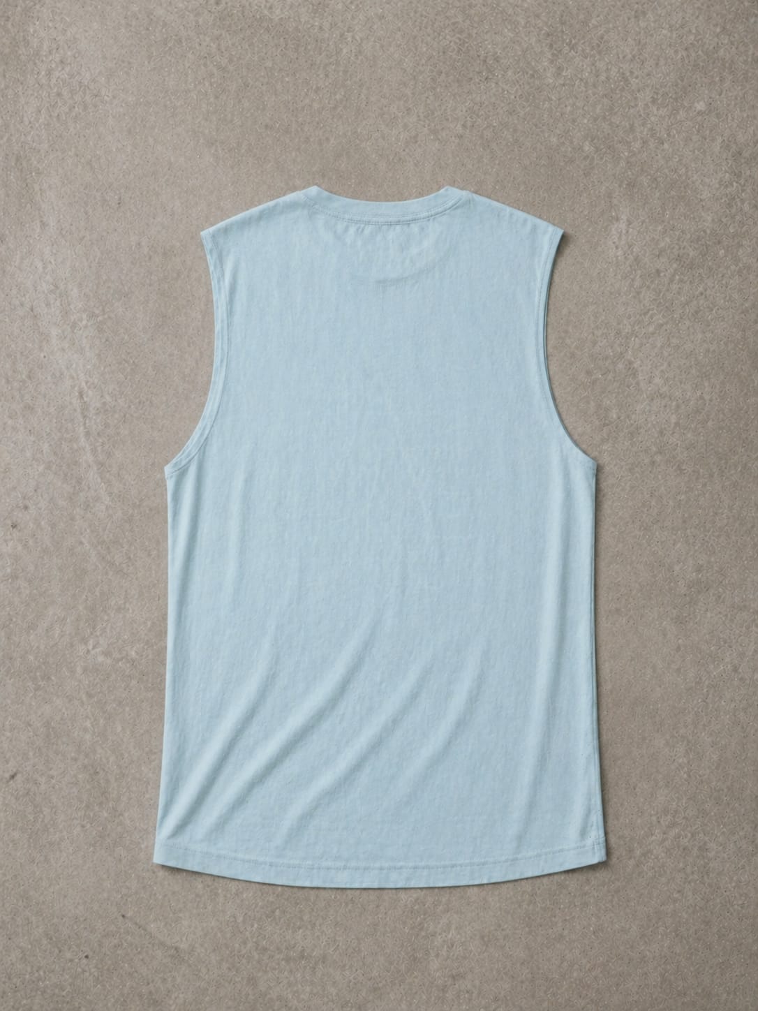 In We Trust Sleeveless T-Shirt Light Blue — Hidden Symbol Edition
