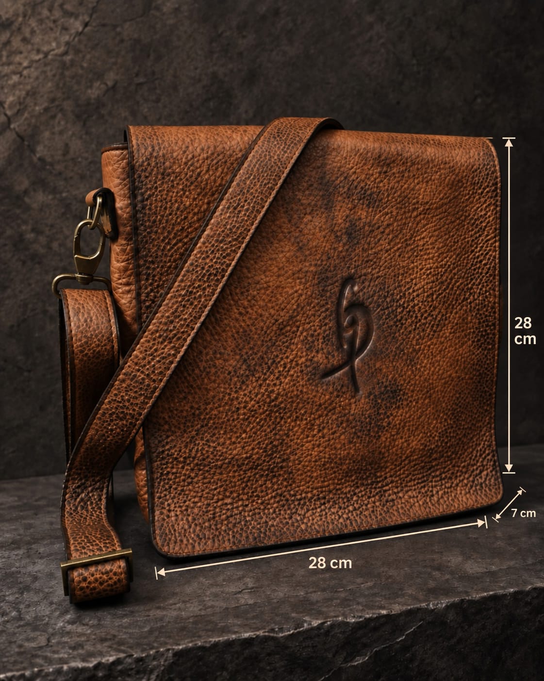 THE SADDLE HERITAGE LEATHER BAG