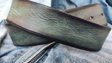 Vintage Mens Leather Belt - Customized Gift for Him