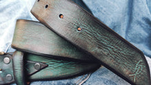 Vintage Mens Leather Belt - Customized Gift for Him