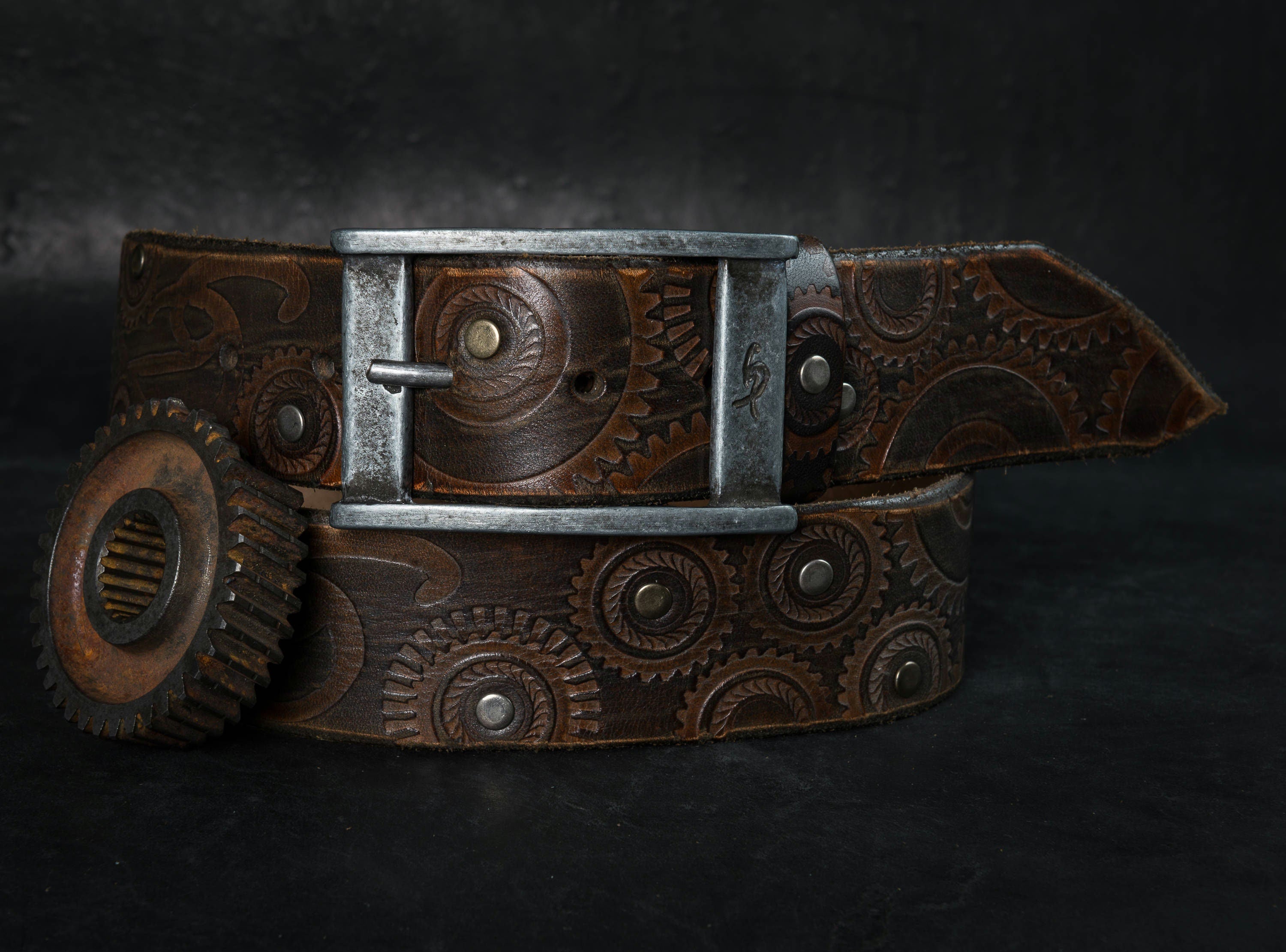 Ishaor custom leather belt Brown leather belt leather buckle belt men's belt men's design biker accessories vintage  leather belt mens belt gift