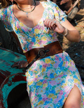 Handcrafted Brown Leather Waist Belt with Bronze Ring Closure by ISHAOR  Exclusive Design