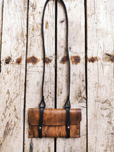 Brown Leather Pouch Bag - Versatile for Phone Tobacco and as a Clutch - Beautiful Smart Design
