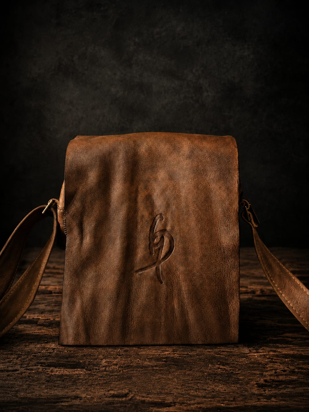 THE DISTRESSED WALNUT HERITAGE LEATHER BAG