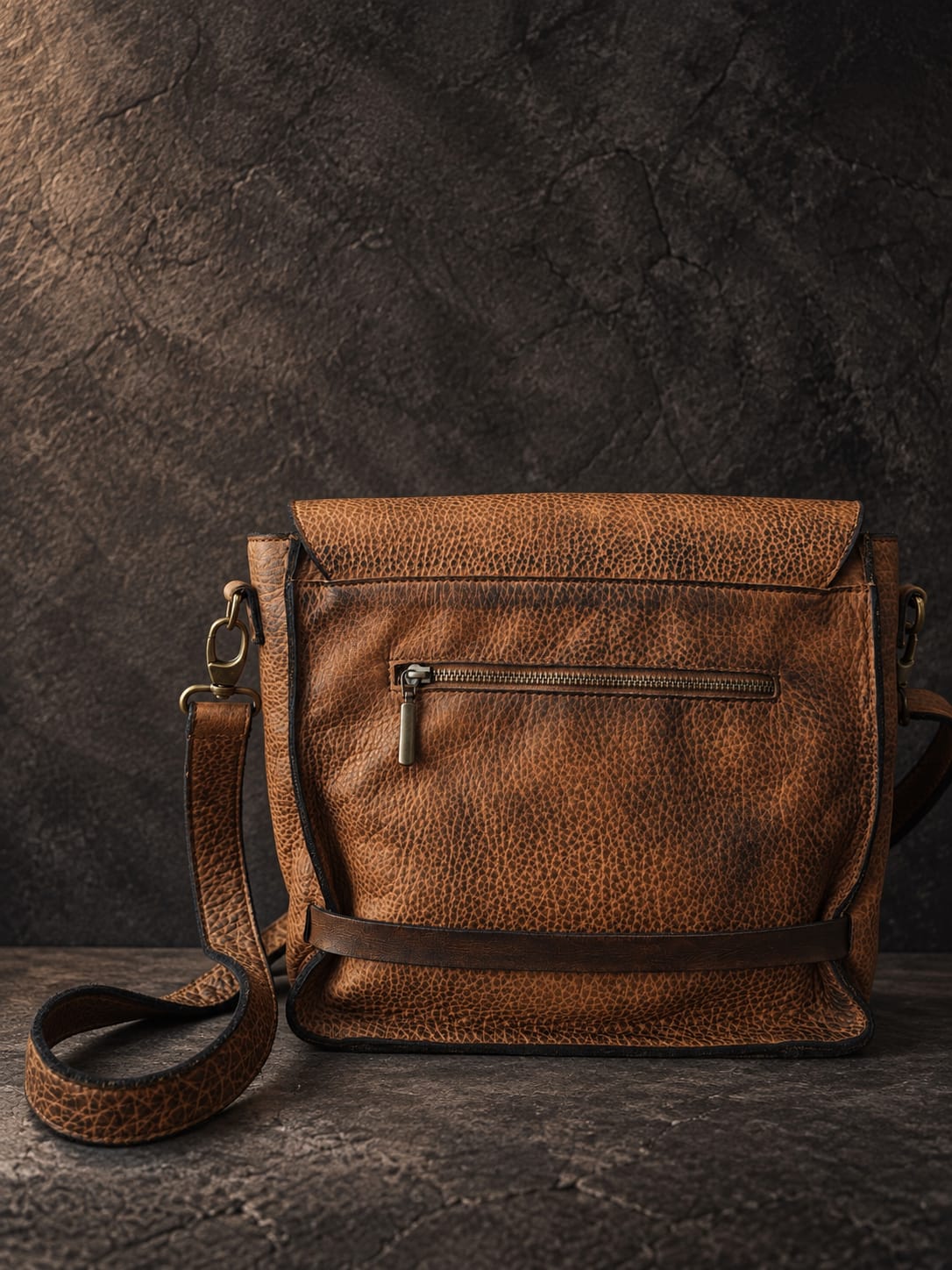 THE SADDLE HERITAGE LEATHER BAG