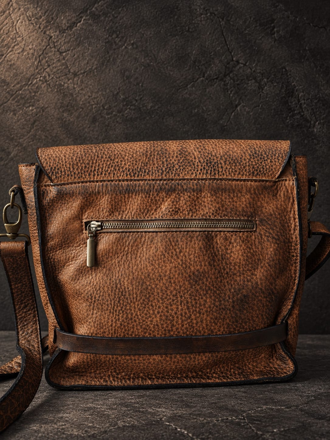 THE SADDLE HERITAGE LEATHER BAG