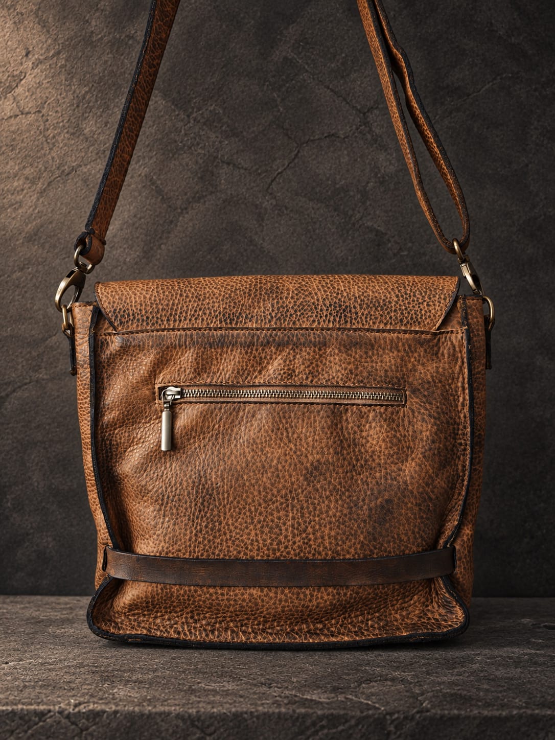 THE SADDLE HERITAGE LEATHER BAG