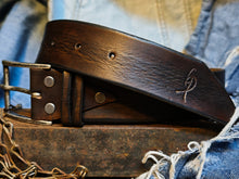 Personalized Leather Mens Belt, Full Grain Leather Belt for Him, Christmas Gift Man Belt, Brown Leather Belt for Men, Christmas Mens Gift