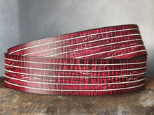 American Flag - leather belt