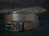Mens Buckle Belt Two-Toned Leather Artisan Accessory in Brown for a Stylish Look