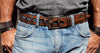 Handcrafted Leather Belts - Customizable Mens Womens Wide Fashionable Brown - Genuine Artisan Apparel