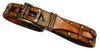 Handcrafted Leather Belts - Customizable Mens Womens Wide Fashionable Brown - Genuine Artisan Apparel