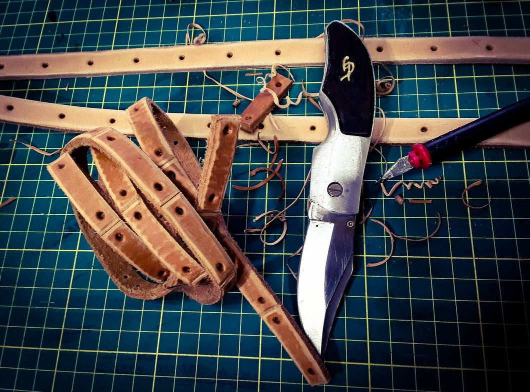 Brown Leather Buckle Belt for Men - Ornate Design with Ishaor Fashion Leather - Mens Style Accessory