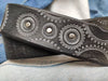 Brown Leather Belt for the Modern Biker BoyfriendGangster Valentines or Anniversary Gift by Ishaor