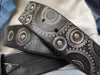 Brown Leather Belt for the Modern Biker BoyfriendGangster Valentines or Anniversary Gift by Ishaor