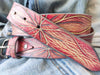 Women's Leather Belt Women's Belt Leather Women's Belt Carved Flower Pattern Belt Tooled Leather Belt Boho Belt yellow Belt Women's Gift