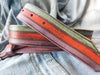Colorful Summery Belt - Three Layers in Orange Turquoise and Purple - Refreshing Accessory for Jeans