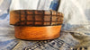 Handcrafted Brown Leather Alligator Textured Belt - Unique Design Without Buckle - Perfect Personalized Gift for Him