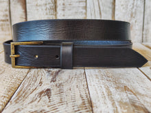 Personalized Leather Belt for Men and Women  Genuine Black Leather  Option for Name Engraving  Perfect Boyfriend Gift