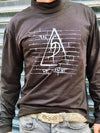 Black Long Sleeve Tee with Original Print by ISHAOR - 100 Cotton Half-Turtle Neck Stylish Design for Jeans