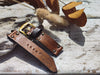 Handmade Vintage Brown Leather Watch Band for Standard Apple Watches - Fits 22mm - Perfect for Groomsmen GiftKeywords Handmade Vintage Brown Leather Watch Band Standard Watches Apple Watches 22mm Groomsmen Gift