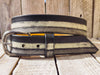Unique Leather Belt for Men Women Rustic Style Buckle Belt Handcrafted Leather Accessories