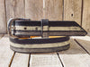 Unique Leather Belt for Men Women Rustic Style Buckle Belt Handcrafted Leather Accessories