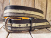 Unique Leather Belt for Men Women Rustic Style Buckle Belt Handcrafted Leather Accessories