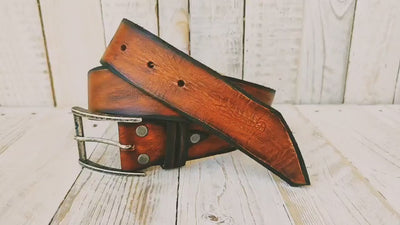 Brown Men's Belt,Brown Leather Belt, Handmade Men's Belt, High Quality Leather Belt, Anniversary Gift for Him, Gift for boyfriend, fashion