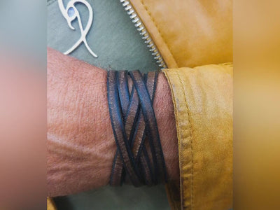 Bracelet for Men, Leather Cuff, Men's Cuff Bracelet, Brown Leather, Genuine Leather, Men's Bracelet, Men's Leather Bracelet, Wrap Bracelet