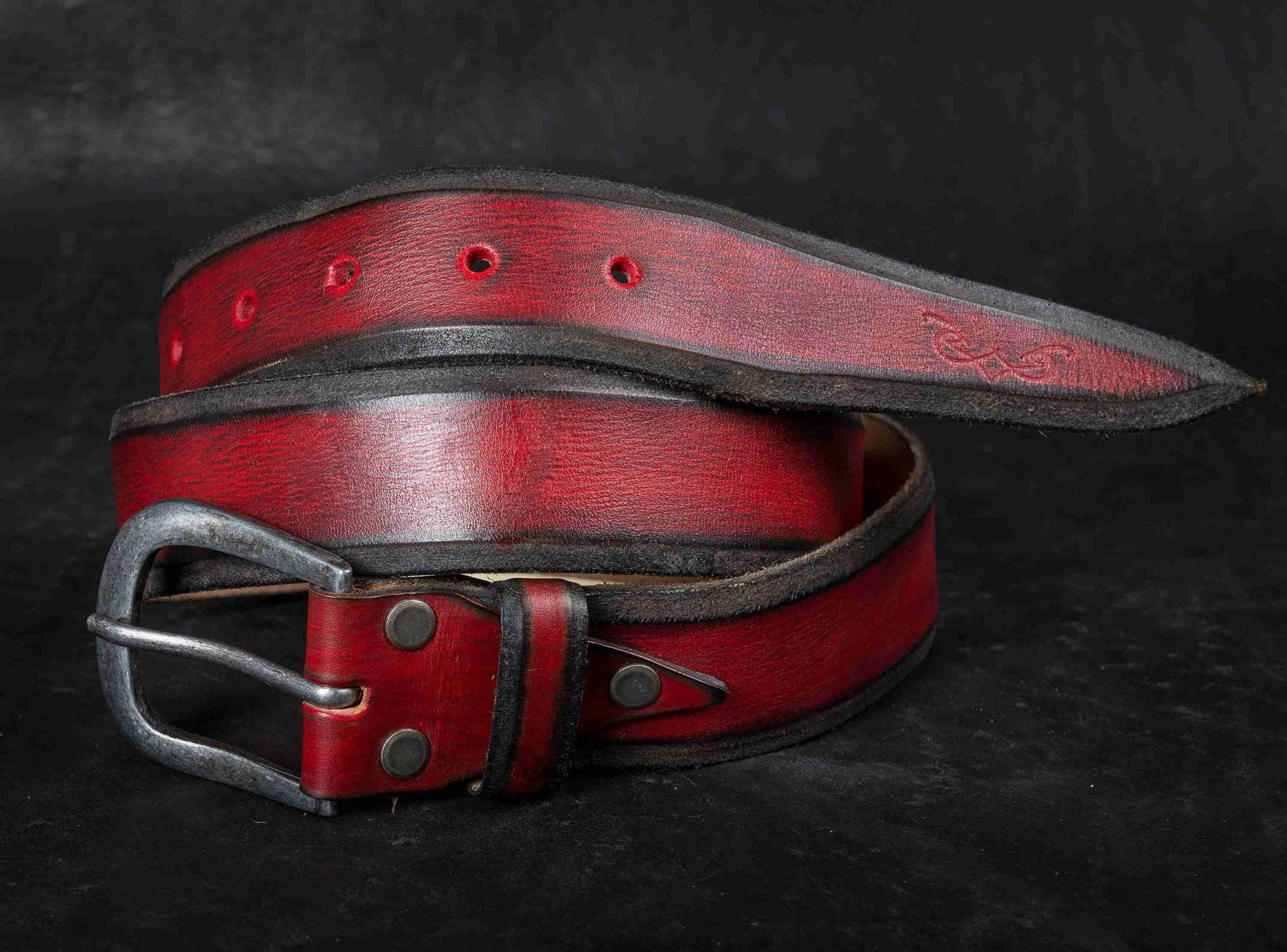 Tail belt - Red & Black