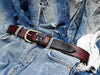 Crafted Belt, Accessories for Father, Unique Leather, Red Belt, Quality Leather, Leather Belt, Leather Belt with Buckle, Leather Belts