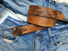 Men's Belts Artisan Leather Belt, , Unisex Belts, Mens Gift, Brown Belt, His Belt, Men's Brown Leather, Men's Leather Accessories,Ishaor