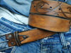 Men's Belts Artisan Leather Belt, , Unisex Belts, Mens Gift, Brown Belt, His Belt, Men's Brown Leather, Men's Leather Accessories,Ishaor