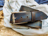 Blue vintage belt