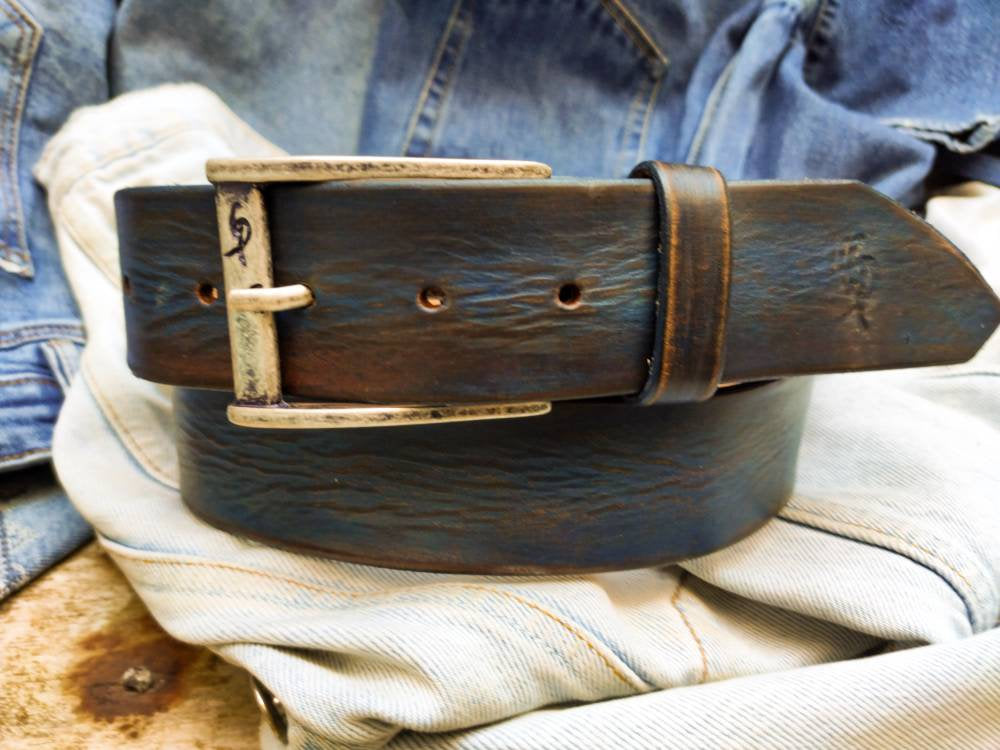 Vintage Blue Belt