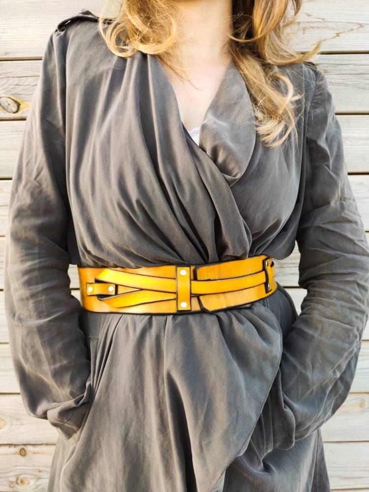 Women's Leather Waist Belt
