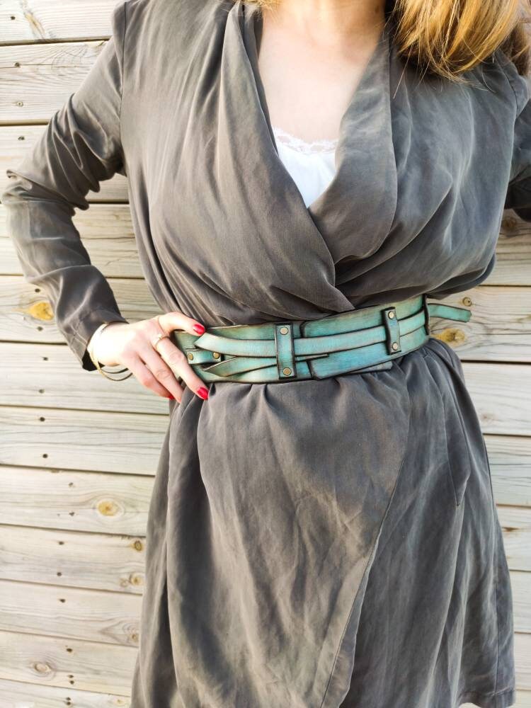 Women's Leather Waist Belt