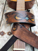 Ishaor logo guitar strap