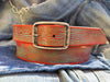 Turquoise and orange Leather Belt, Colors Belt, Leather Belt, Ishaor Belt, Men's Gift, Boyfriend Gift,jeans Belt,Custom leather belts,
