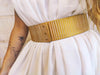 Bridal Belts, white & gold leather belt for wedding dress made by hand exactly to your size. wedding belt, dress belt, white dress belt.