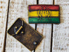 Handmade Reggae Lion Belt Buckle - A Unique and Stylish Accessory for Reggae Lovers and Rastafarians